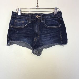 Mossimo dark wash jeans shorts